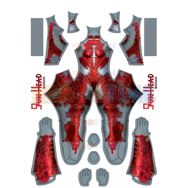 Orin The Red Baldur's Gate 3 Video Game Cosplay Costume
